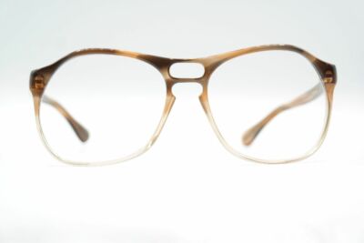Lunettes Vintage Aurostyle Nils Monture Ovale Braun - Titane/plastique, Verres 50x58 Mm, Neuf Sans étiquette, Origine Allemagne