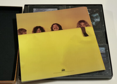 Led Zeppelin 4CD Disc Boxset October 1990 Atlantic Comes W/ A