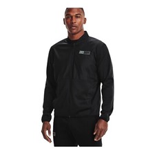 Men's Armour Fleece  Storm Bomber Jacket Black Size Large 1361601 NWT 90