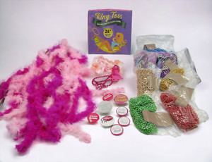 Bachelorette Party Supplies Lot Game Favor Decorations Pins Beads Boa Shot Glass