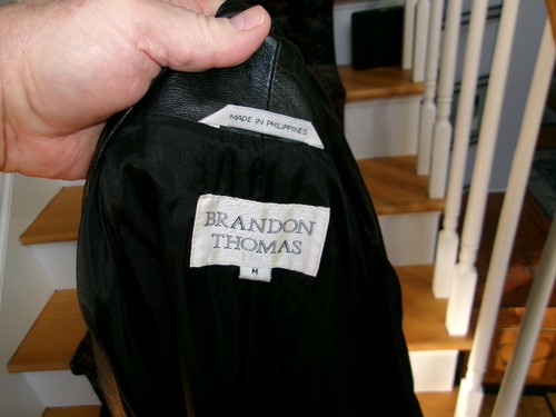 Brandon Thomas Women’s Full Length Leather Jacket Size M - Picture 7 of 9