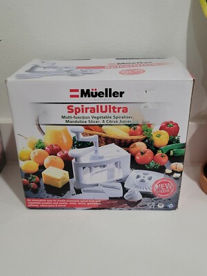Mueller Austria SpiralUltra Spiralizer, Slicer, Juicer Multi Tool 