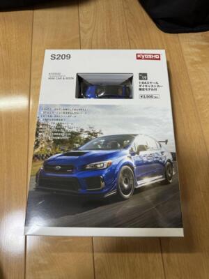 KYOSHO MINI CAR & BOOK No.19スバル S209 セット 京商 ミニカー | KYOSHO MINI CAR & BOOK No.19 S209 Blue K07124BL
