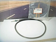 Harley Speedometer Cable Black XL FLHT FXST 38.5" 12mm Top Nut V-Twin 36-0603 Q3