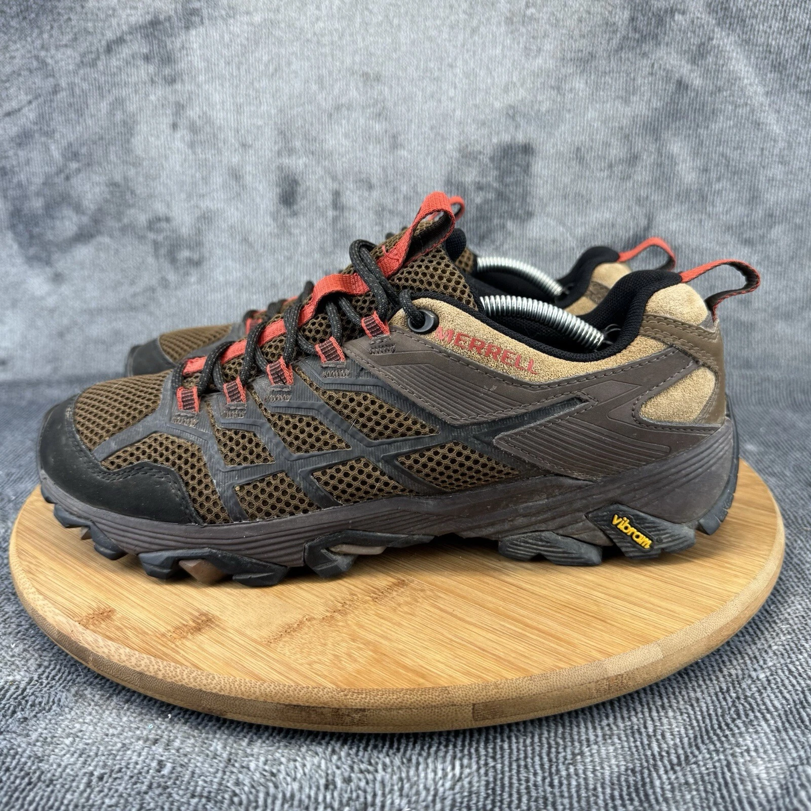 merrell moab fst 2 nubuck cushion hiking sneakers shoes