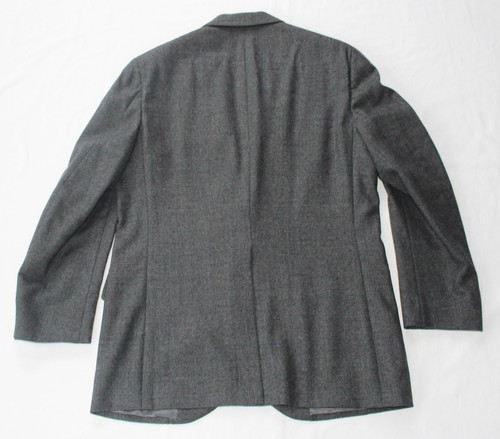 vtg 80s SOUTHWICK Wool Suit Men's 38 Reg 38R Gray Shadow Windowpane MADE IN USA - Picture 3 of 22
