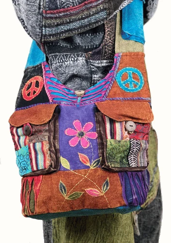 Hippie patchwork hotsell purses