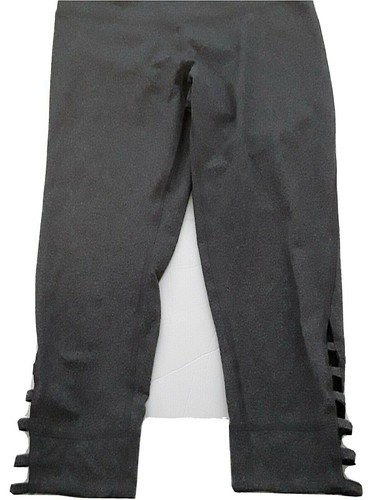 C9 Champion Women's Workout Cropped Leggings DuoDry+ Activewear Gray Size S - Picture 3 of 7