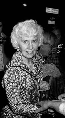 Barbara Stanwyck at John Gavin Party in Beverly Hills CA 1981 Old Photo 1