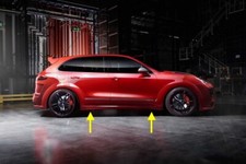 FOR 10-17 PORSCHE CAYENNE 7P5 - TECHART - SIDE SKIRTS MAGNUM ROCKER PANEL SET