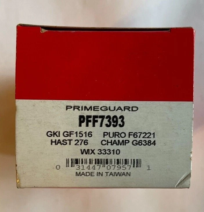 Filtro de combustible Premium Guard PFFG7393 reemplaza marco G7393 Foto 2 de 4