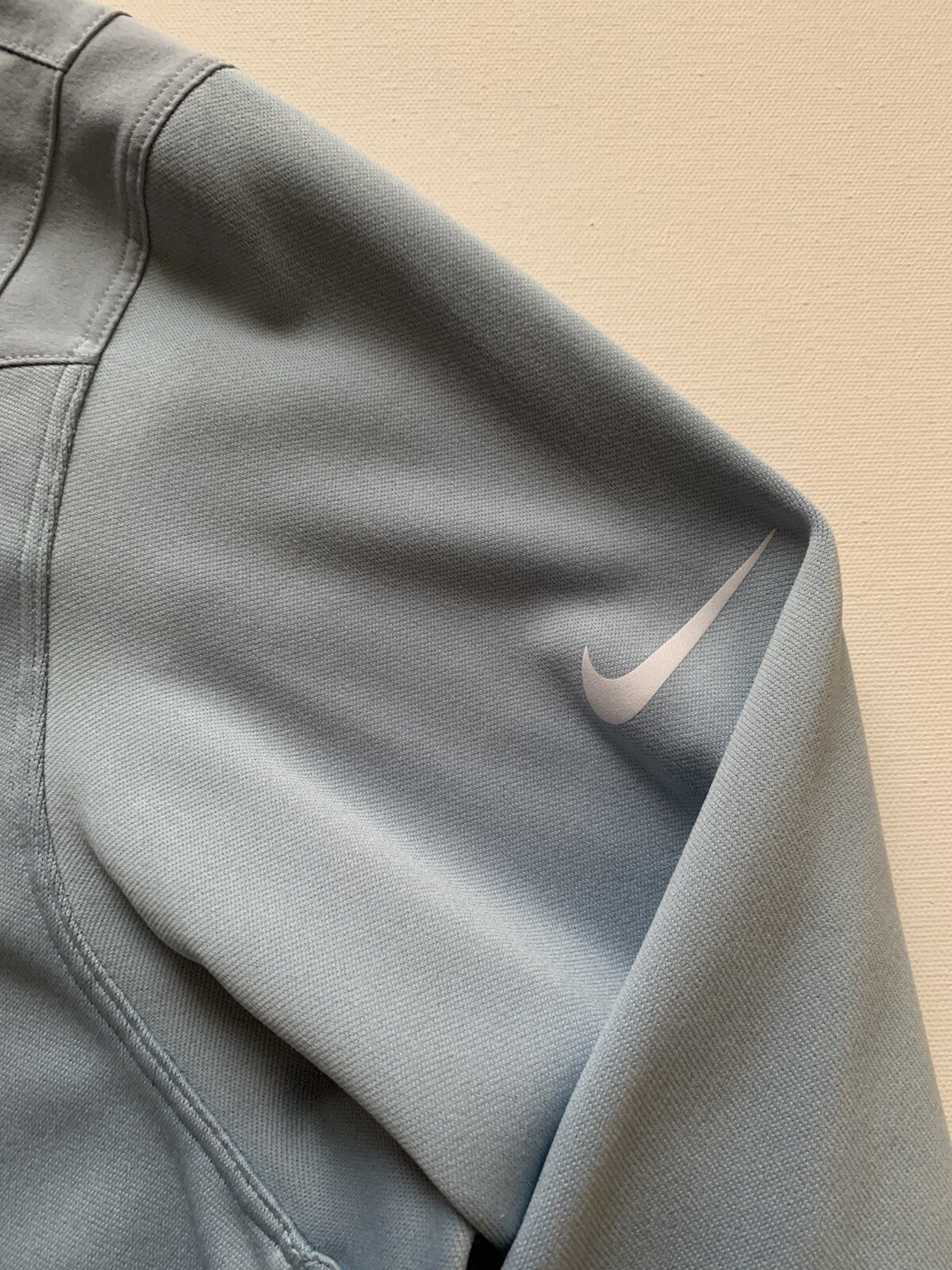 Nike Golf Sweatshirt Mens 2XL Blue DriFit 1/4 Zip Pullover Pine Hills