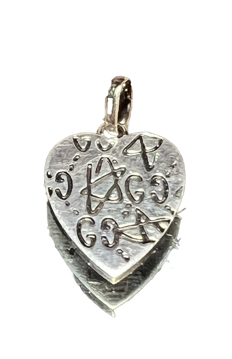 激レア 当選品 Trouble Andrew GUCCI Ghost パープル GUCCI Ghost Sterling Silver HEART GG SKULL Trouble Andrew