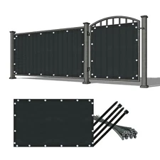 Super Heavy Duty 95% PVC Coating Gate Privacy Screen Cover Privacy Barrier Gate