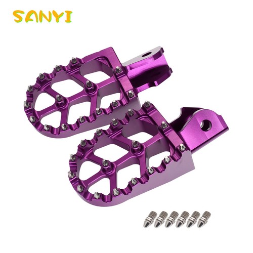 CNC Aluminum Foot Peg Rest Footpegs Electric Motorcycle Moto Acessorios Foot Peg - Picture 27 of 27