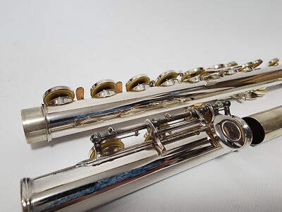 YAMAHA Flute YFL-411 Ⅱ Silver 925 With Case Musical