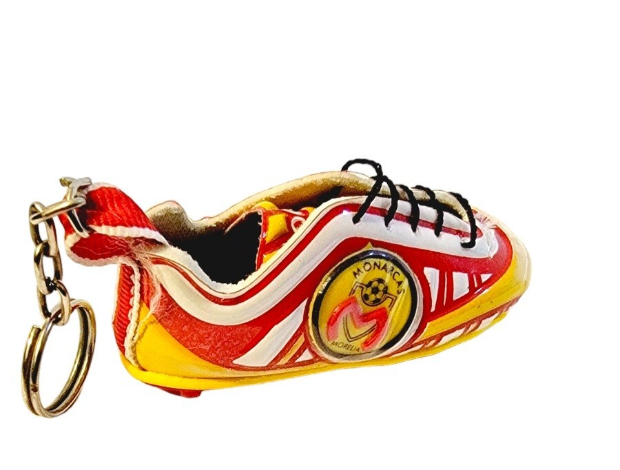 Monarcas Morelia Premier Sneaker Cleat Keychain Mexican Soccer Football FLAW