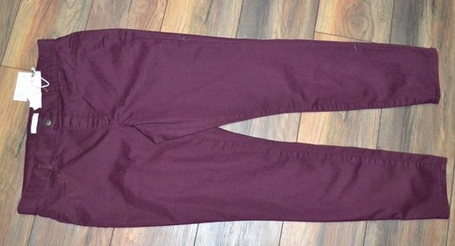 Lauren Conrad Jegging Skinny Jean Wine 