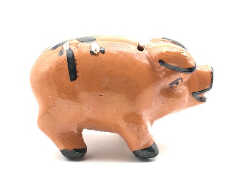 Vintage Mexican Piggy Bank - Picture 7 of 15