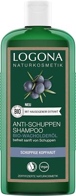 LOGONA Naturkosmetik Anti-Schuppen Shampoo für natürlich gesundes Haar, Geeignet