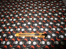 HALLOWEEN OWLS FABRIC - BY THE YARD - 44 INCHES WIDE