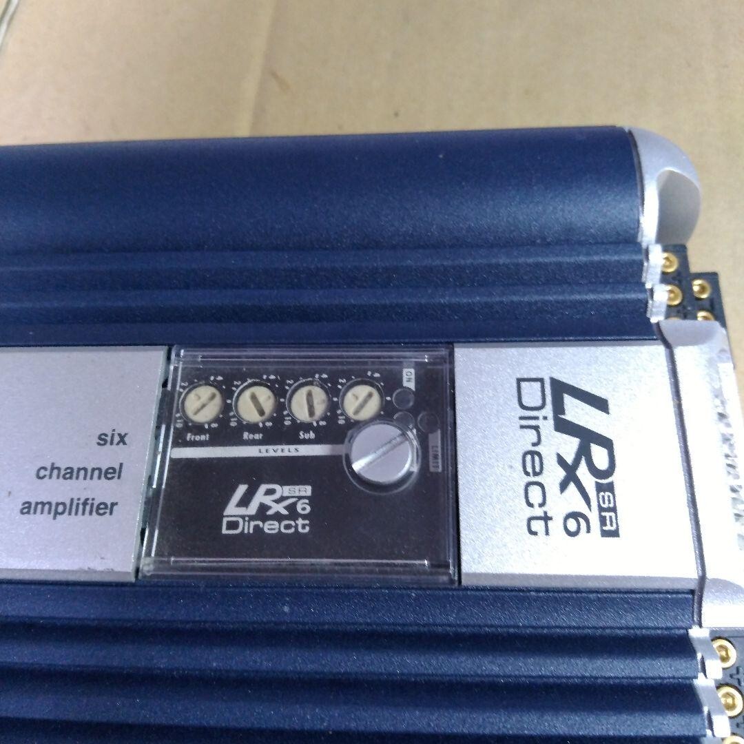 audison LRX6 SR DIRECT Car Audio Amplifier Operation Confirmed 