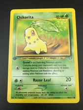 Chikorita [1st Edition] #54 Prices | Pokemon Neo Genesis | Pokemon Cards