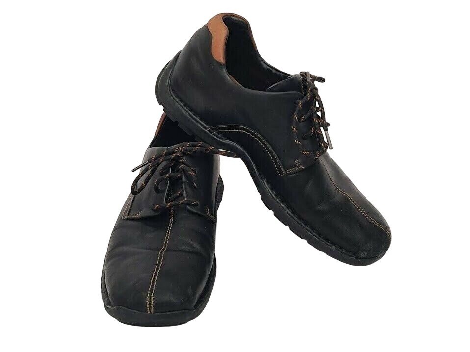 Cole Haan Zeno Lace II Mens 8M Black Leather Oxfords Comfort  display picture 3