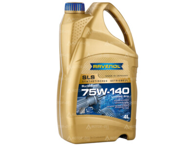 4 Liter RAVENOL Getriebeoel SLS SAE 75W-140 GL 5 LS Made in Germa