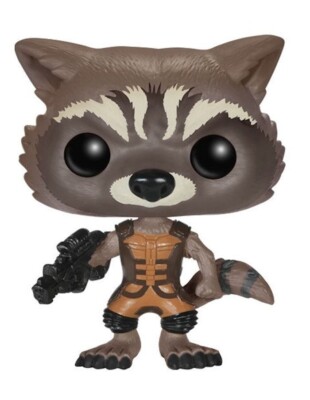 FUNKO BOBBLE HEAD POP MARVEL GUARDIANS OF THE GALAXY ROCKET RACCOON FIGUR NEU!