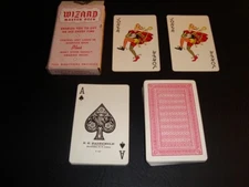 Circa 1930s Wizard Magic Playing Card Deck, E. E. Fairchild, New York, 52+2J+Box
