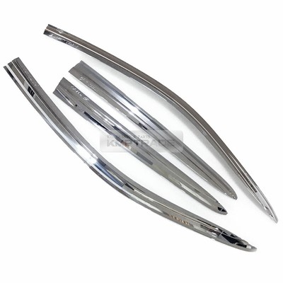 Smoke Window Sun Vent Visor Rain Guards 4P D904 For AUDI 2007-2010 2011 2012 Q5