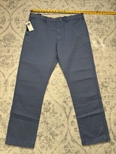 168 38x34 Polo Ralph Lauren Stretch Straight Fit Washed Chino Pants Light Blue