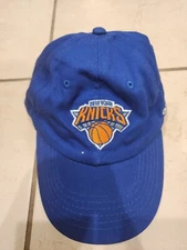 New York Knicks X DOORDASH Blue Adjustable Strap Cap Hat NBA promo 