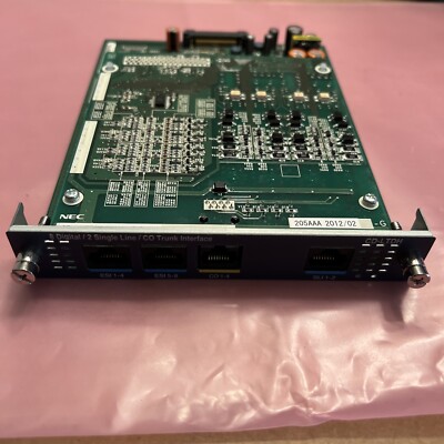 NEC CD-LTDH 8 DIGITAL / 2 ANALOG / 4 CO W/ PZ-4COTFH SV8100 670215 *Refurbished*