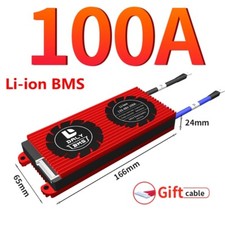 For Daly BMS 7S 10S 12S 13S 14S 16S 20S Li-ion 100A BMS Common Port with Balance