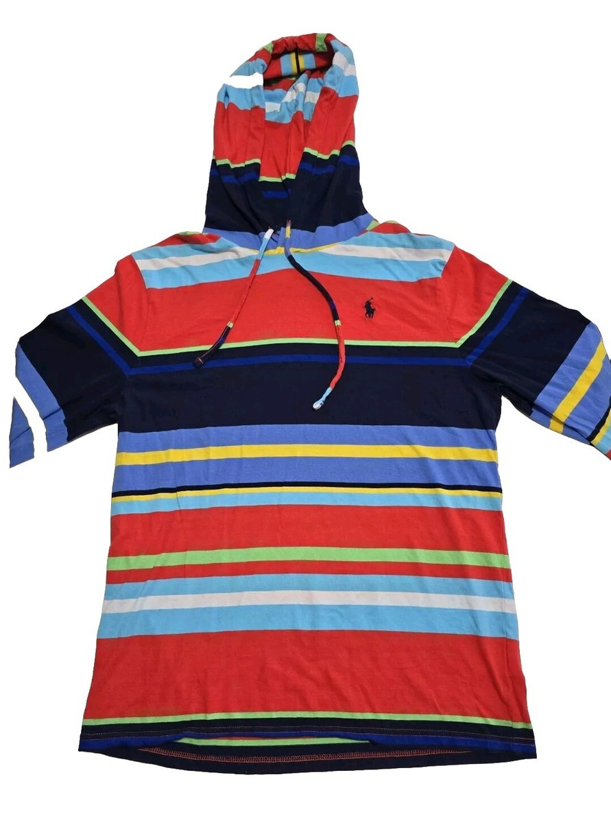 Polo Ralph Lauren Mens Medium Multicolor Lightweight stripe