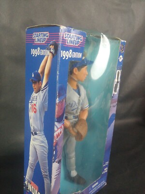 野茂英雄フィギア　Starting Lineup Hideo Nomo 1998 1998 Starting Lineup Hideo Nomo Baseball Figure Los Angeles