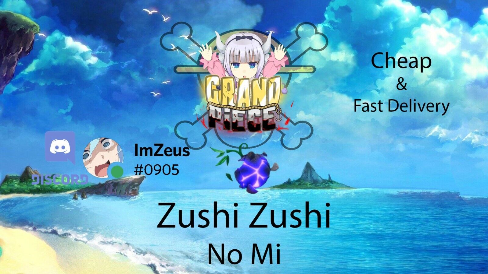 Roblox GPO Zushi Zushi No Mi Fruit - Buy on GGHeaven