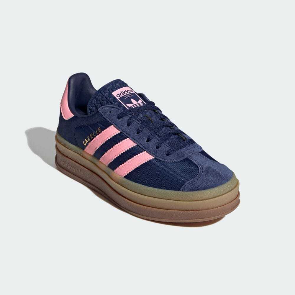 ★ADIDAS★ Gazelle Bold Women's IG4390 adidas Originals GAZELLE BOLD IG4390 Dark Blue/Pink Spark