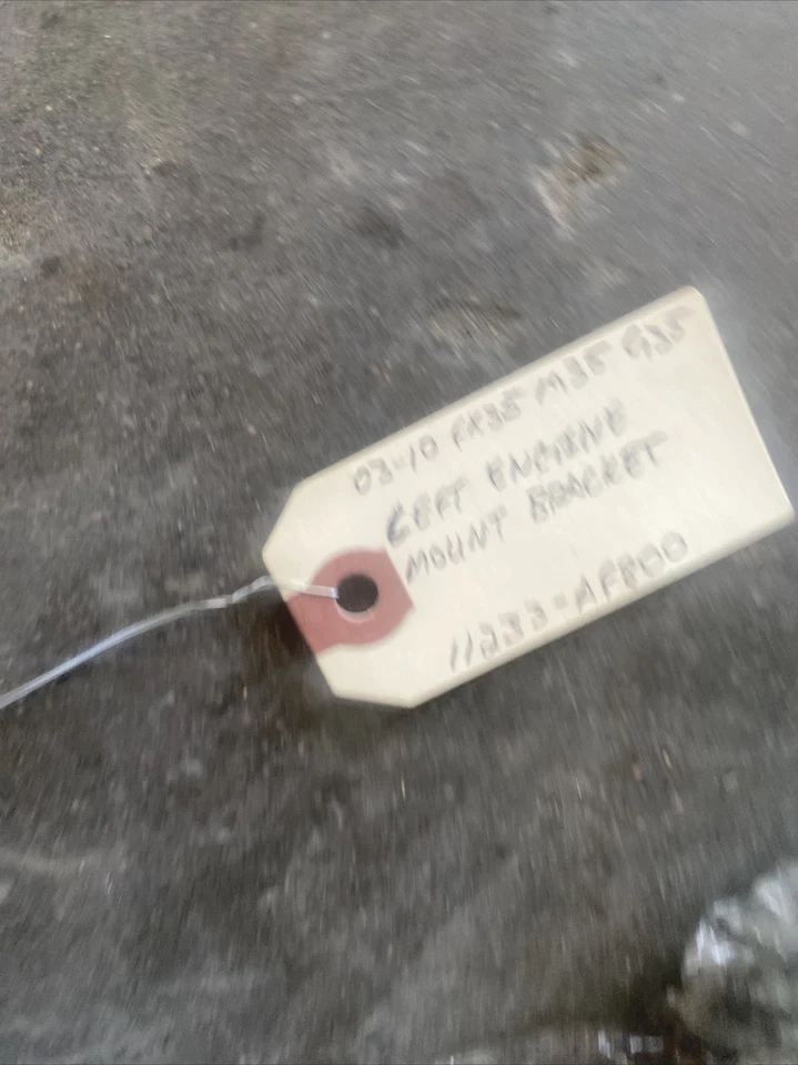 03-10 Infiniti M35 G35 FX35 AWD Left Engine Motor Mount Bracket 11233-AF800 — 第 4/4 张图片