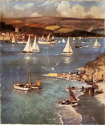 Vintage Chad Valley Britain England Plywood Jig Saw Puzzle 500 Pieces YACHTING