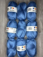 EPA Maxibrill Acrylic Yarn 1.75oz 9 Skeins Blue