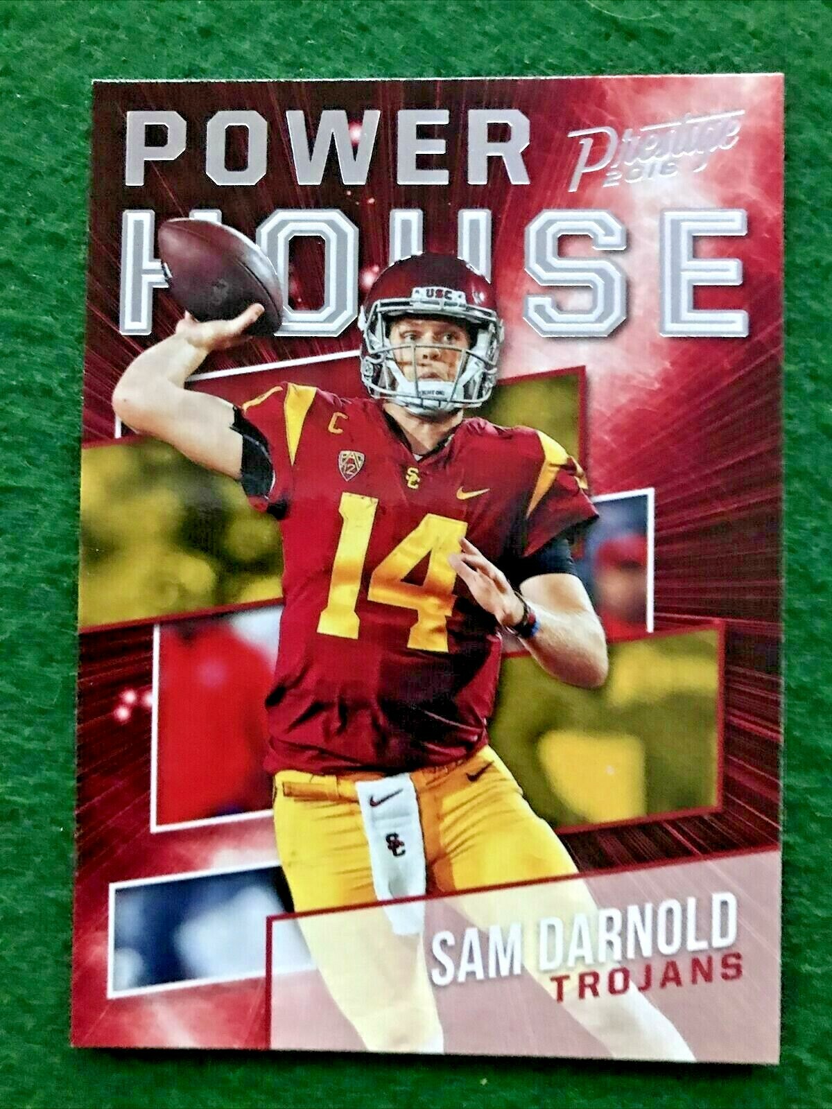 2018 prestige RC Sam Darnold Carolina panthers Jets