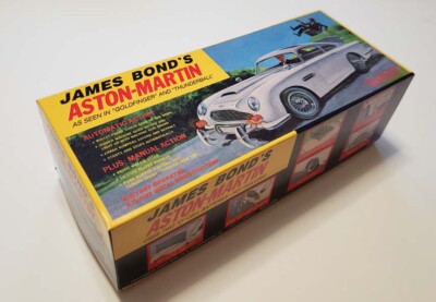 Gilbert James Bond 007 Aston Martin Empty Box for Battery