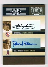 2005 Donruss Signature Inkcredible #IS-25 Youkilis / Mcpherson Auto