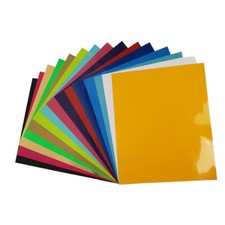 IRIS Heat Transfer Vinyl HTV 12"x 20" 15 Sheet Bundle