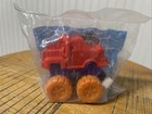Wendys Kids Meal Toy 1995 Mega Wheels Nos Sealed Red Truck Stickers