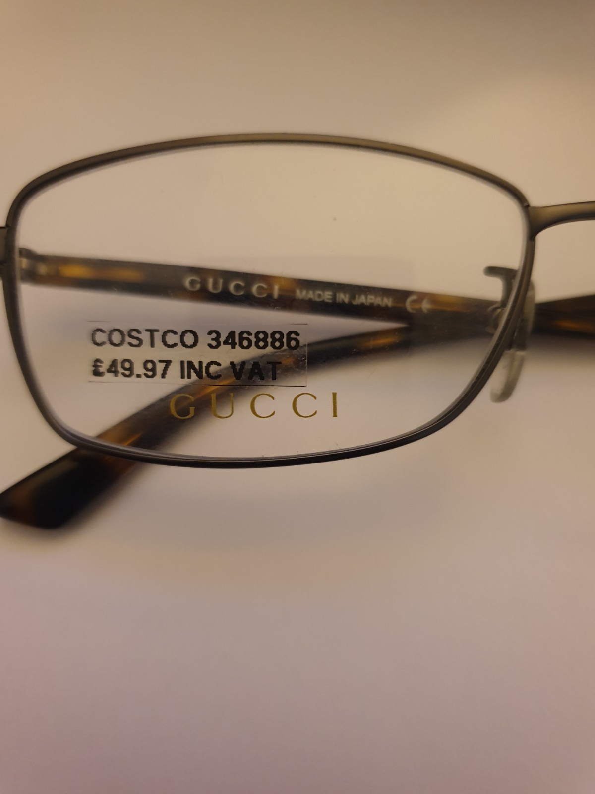 Gucci Men Authentic Eyeglasses Vintage GG 00630 J 02 Rare Frame image 10