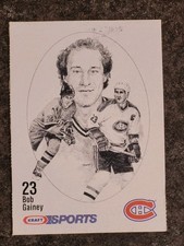 1986-87 Kraft Drawings Hockey Cards 17